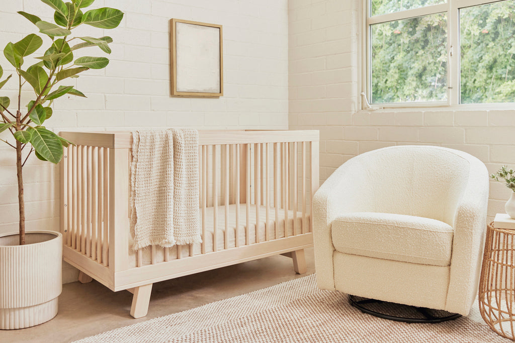 M4201NX,Hudson 3-in-1 Convertible Crib with Toddler Bed Conversion Kit in Washed Natural