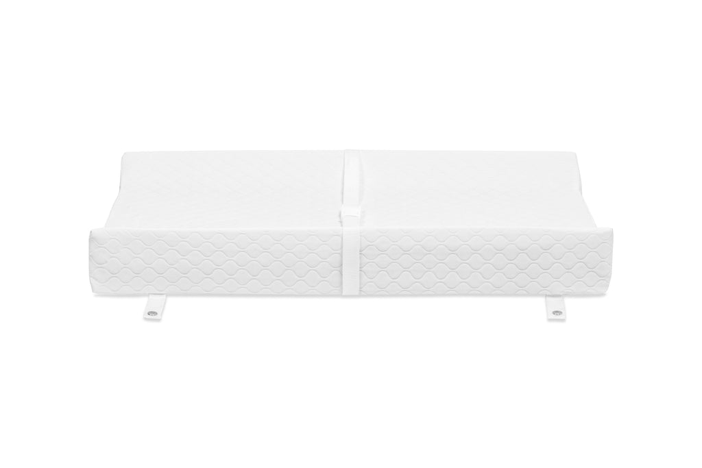 M5319BL, Pure 31 inch Non-Toxic Contour Changing Pad Cover at angle, babyletto non toxic hypoallergenic